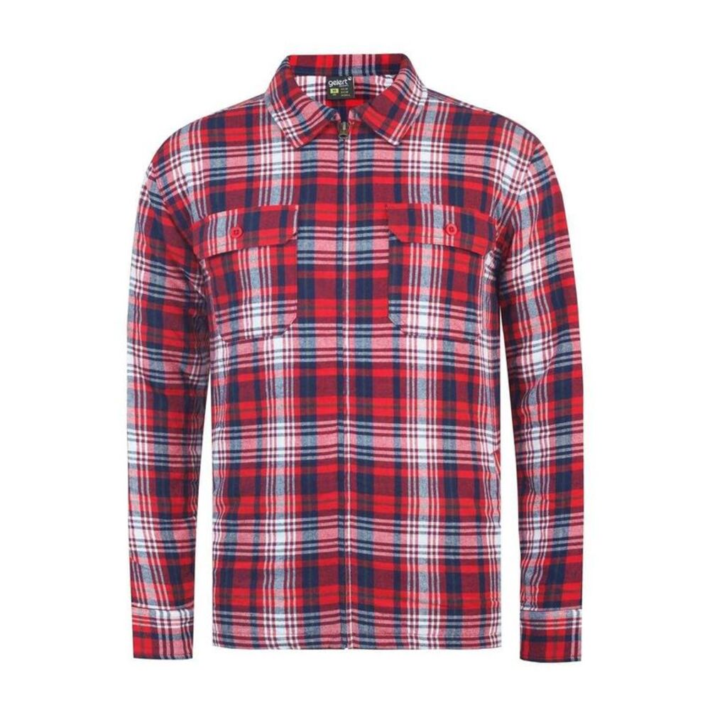Gelert Mens Regular Long-Sleeved Shirt / Red